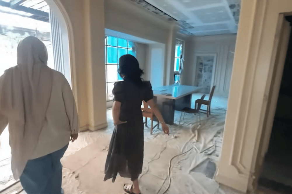 Foto Rumah Baru Tasya Farasya yang Tidak Kunjung Selesai