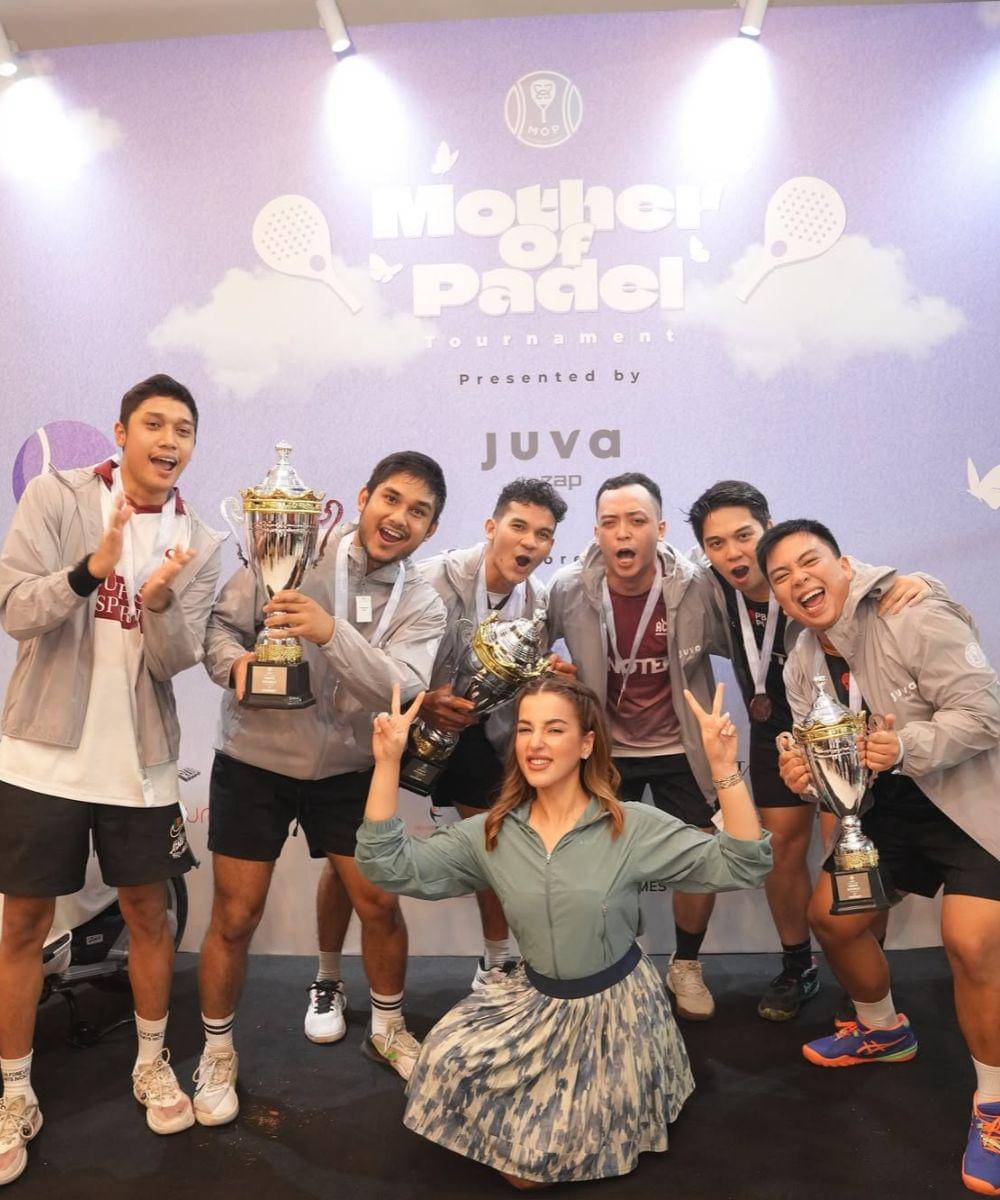 Potret Tasya Farasya di Event Padel, Muda dan Fresh!