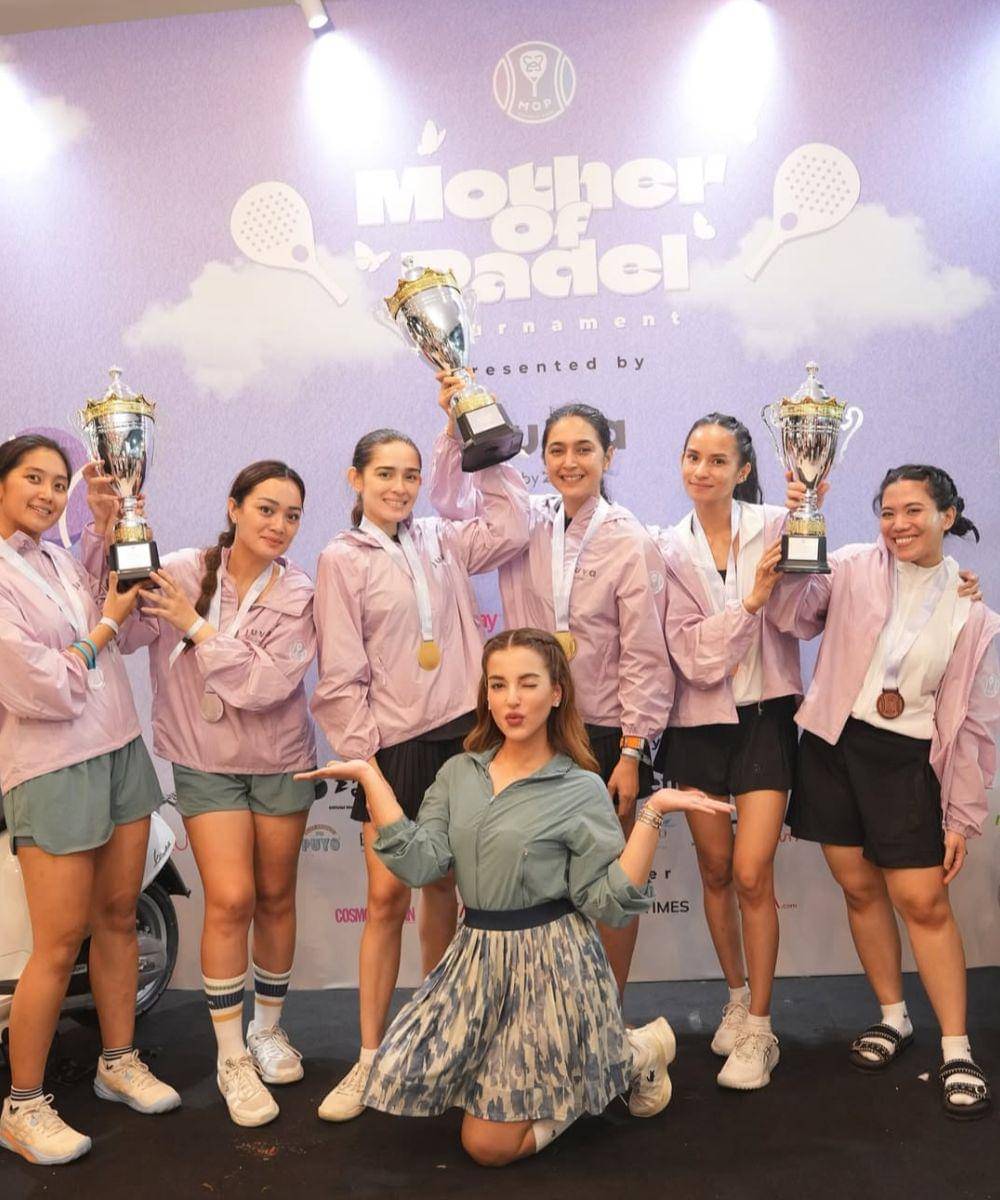 Potret Tasya Farasya di Event Padel, Muda dan Fresh!