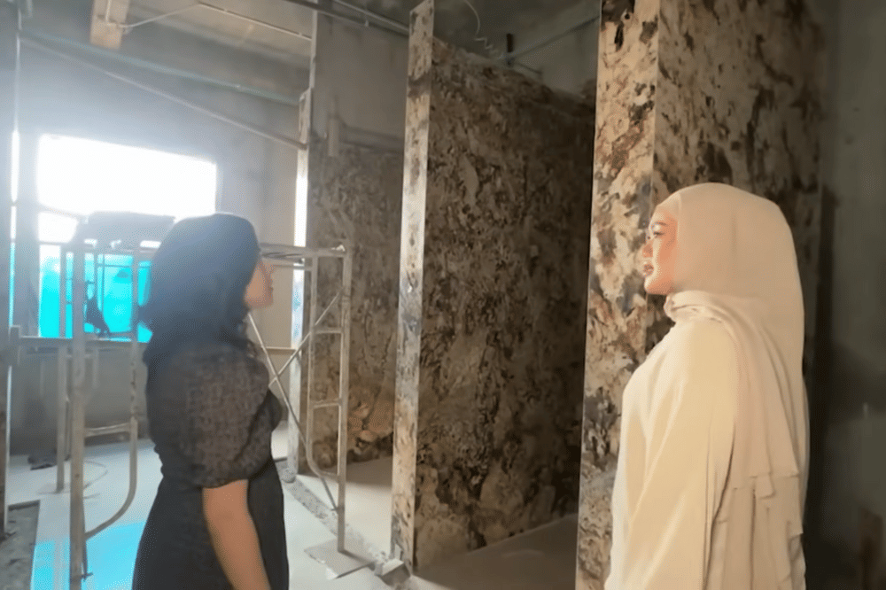 Foto Rumah Baru Tasya Farasya yang Tidak Kunjung Selesai