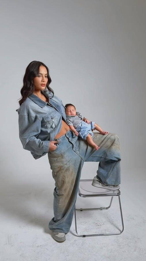 pemotretan Erika Carlina Bareng DJ Bravy dan Baby Andrew (Instagram.com/aldosinarta)