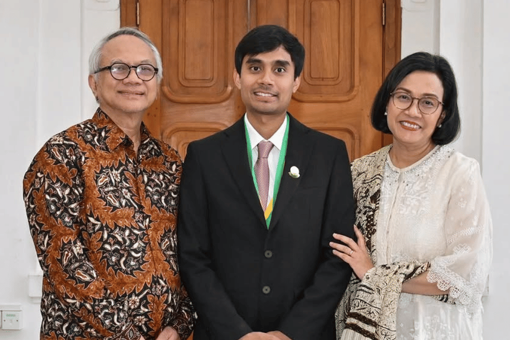 Adwin anak Sri Mulyani