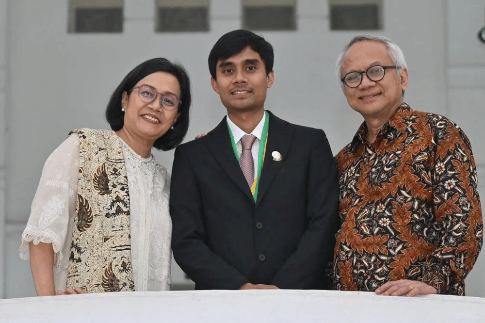 Adwin anak Sri Mulyani