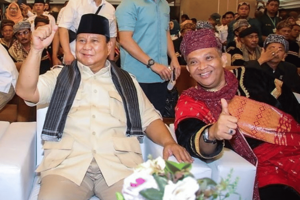 Afriansyah Noor dan Prabowo
