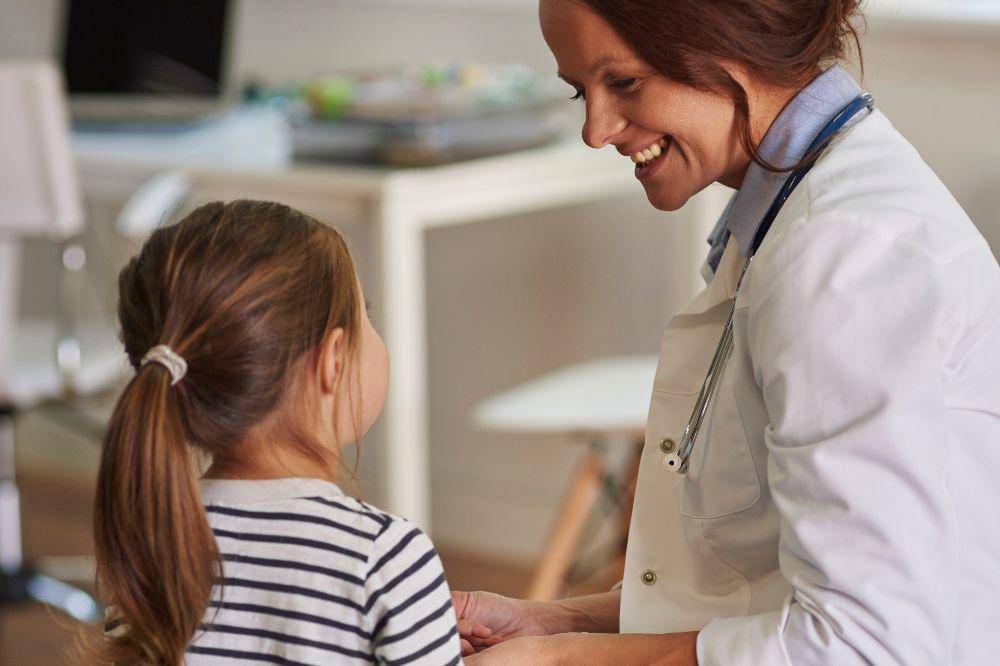 Pasien anak dan dokter