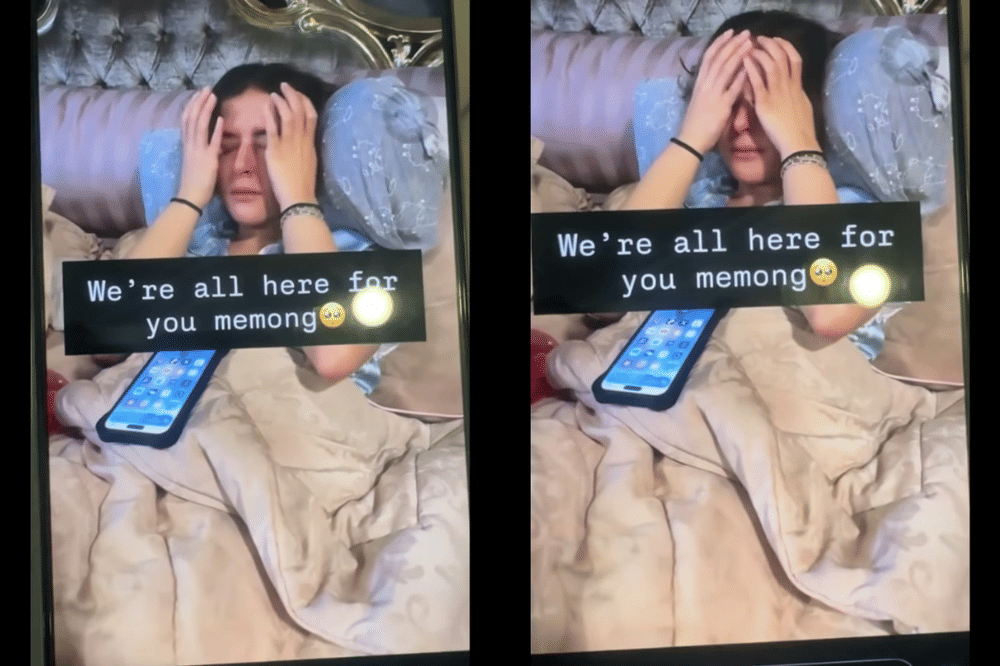 Video Tasya Farasya sedih yang diunggah Rachel Vennya