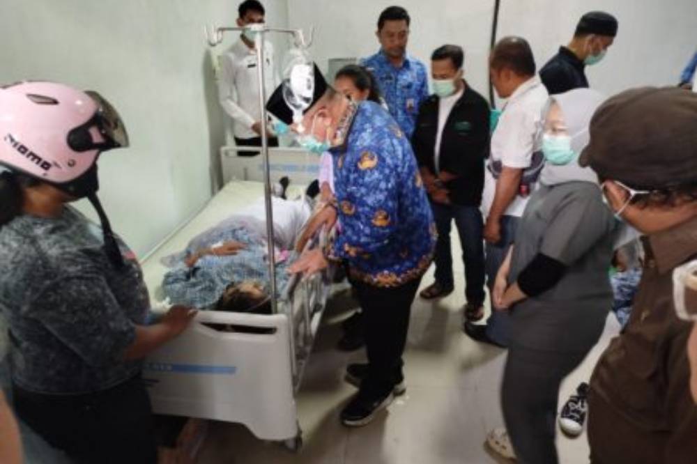 Pasien Keracunan MBG di Banggai Kepulauan, Sulawesi Tengah