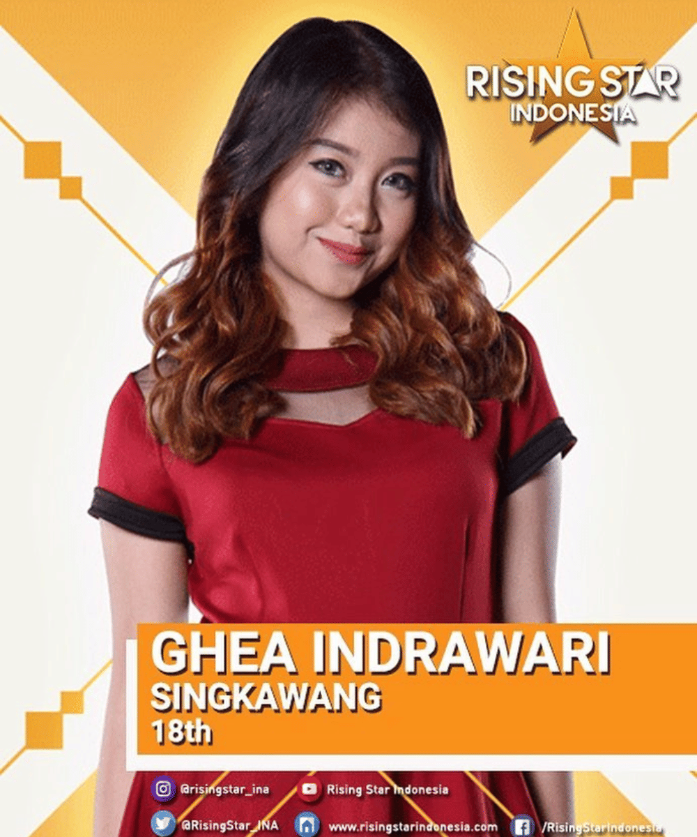 Ghea Indrawari mengikuti audisi Rising Star