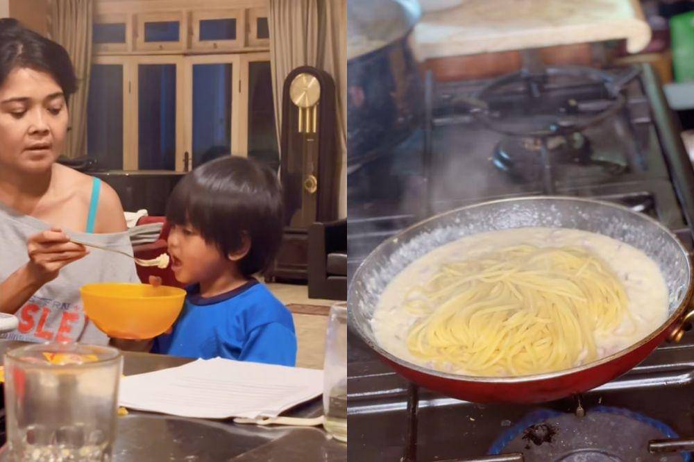 Spaghetti Carbonara Reza Respatiadi