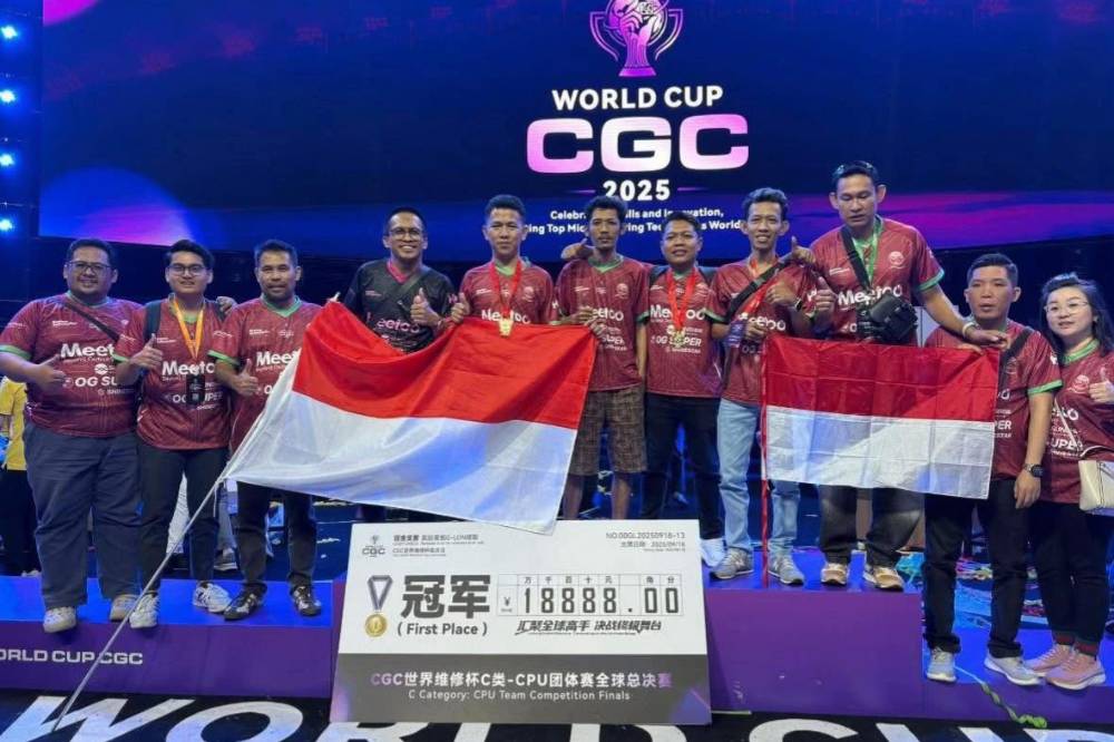 Indonesia menjuarai CGC World Cup 2025