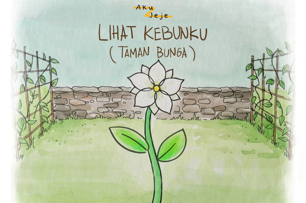 Makna dan Lirik Lagu 'Lihat Kebunku (Taman Bunga)' Aku Jeje