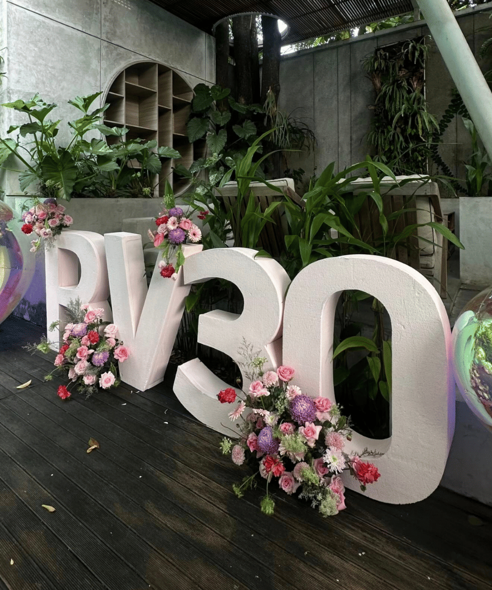 Foto Dekorasi Ulang Tahun Rachel Vennya ke-30 di Rumah