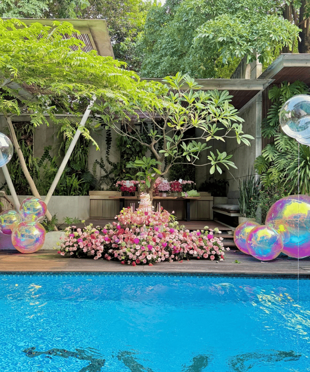 Foto Dekorasi Ulang Tahun Rachel Vennya ke-30 di Rumah