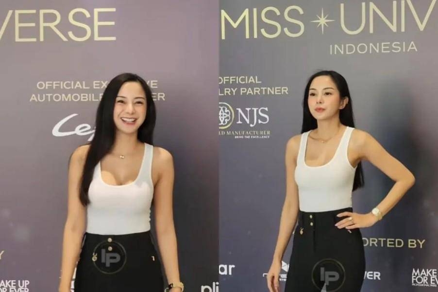 Kirana Larasati saat mengikuti Miss Universe