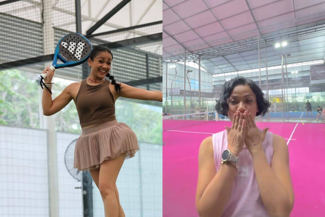 Nirina memotong rambut jadi pendek