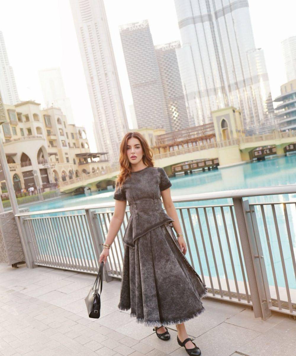 Penampilan Tasya Farasya selama di Dubai, Siap Kembali Bertemu Huda