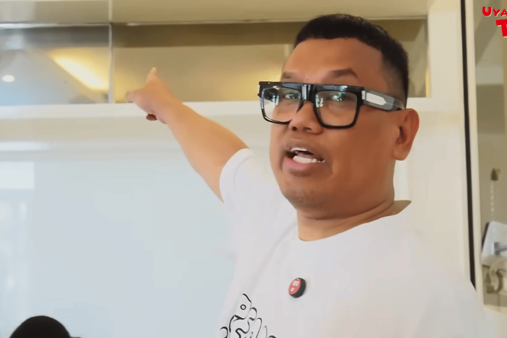 Foto rumah Uya usai dijarah