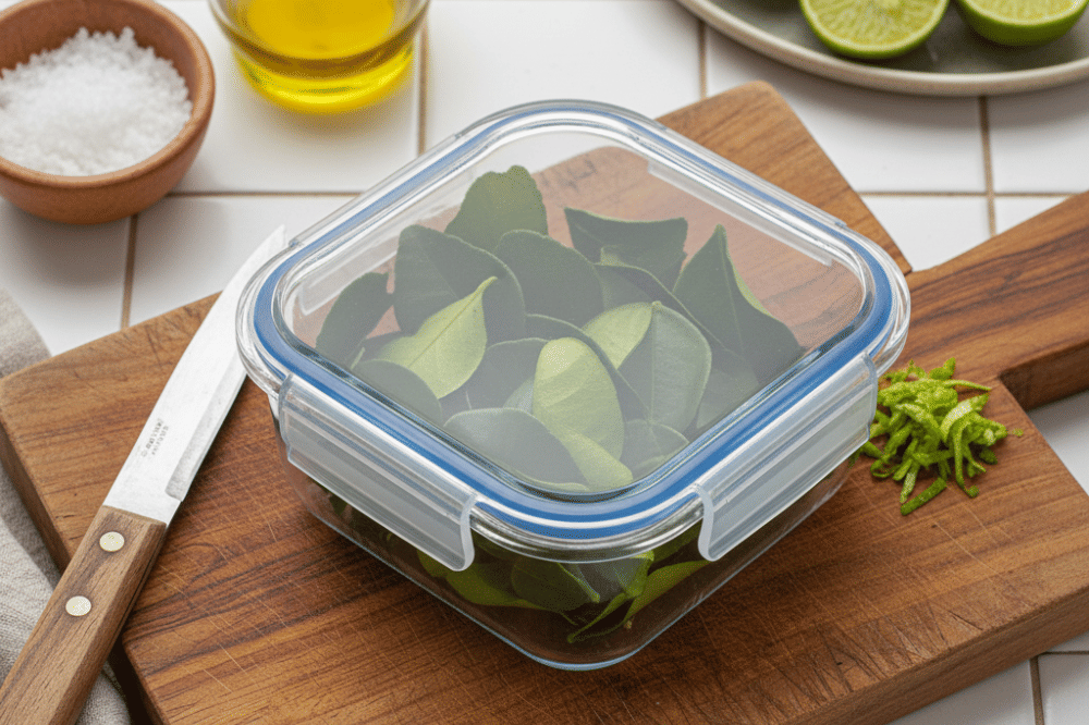 Cara Menyimpan Daun Jeruk agar Awet