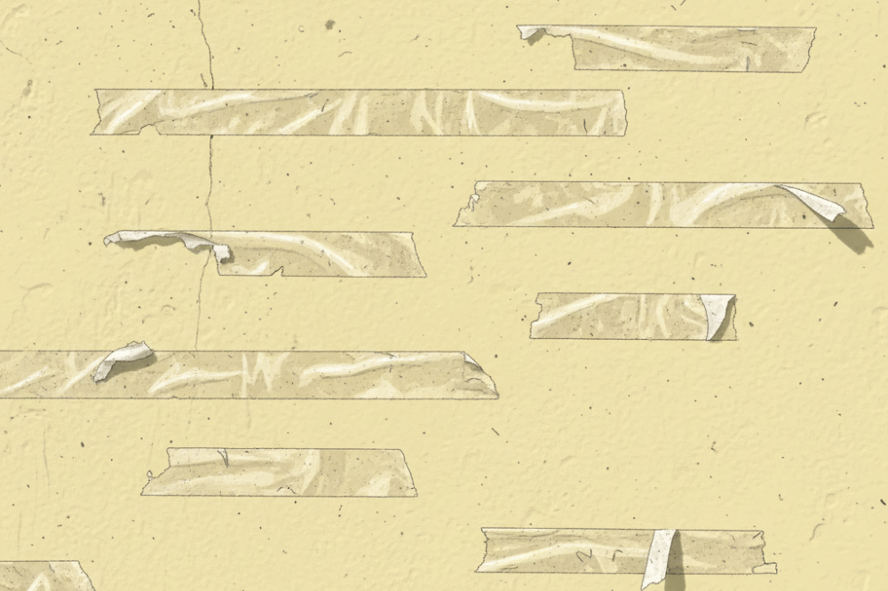 Cara Membersihkan Sisa Double Tape pada Dinding