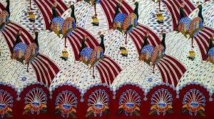 Motif batik Merak Jeprak