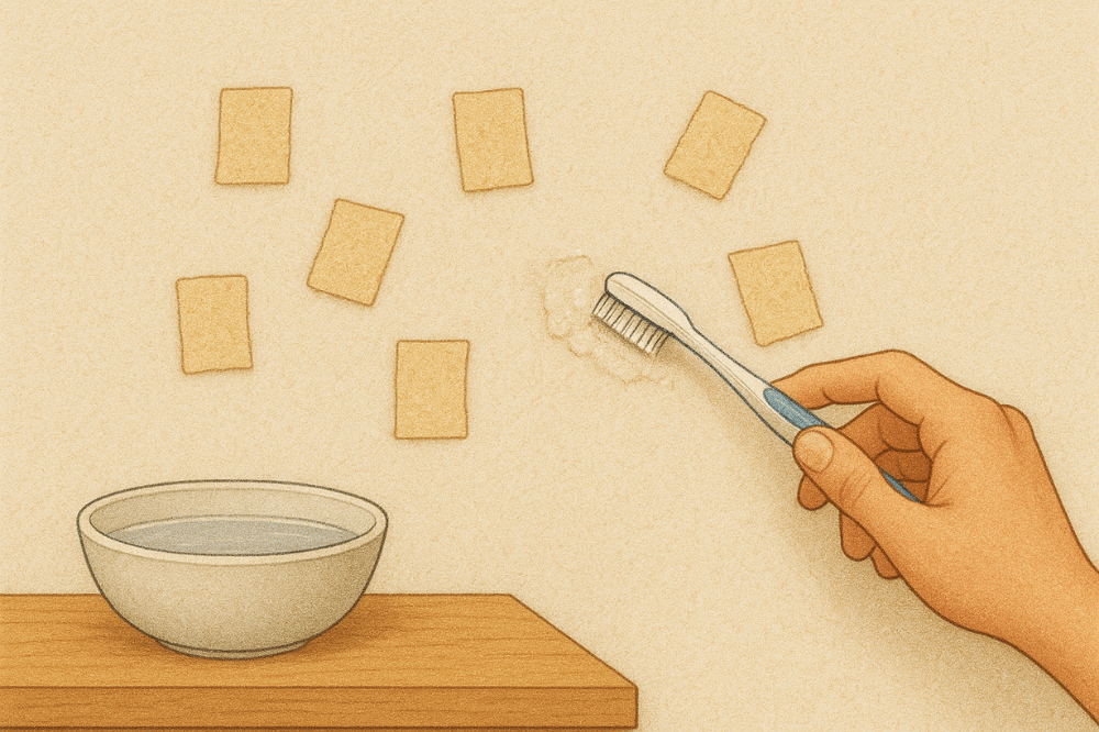 Cara Membersihkan Sisa Double Tape pada Dinding