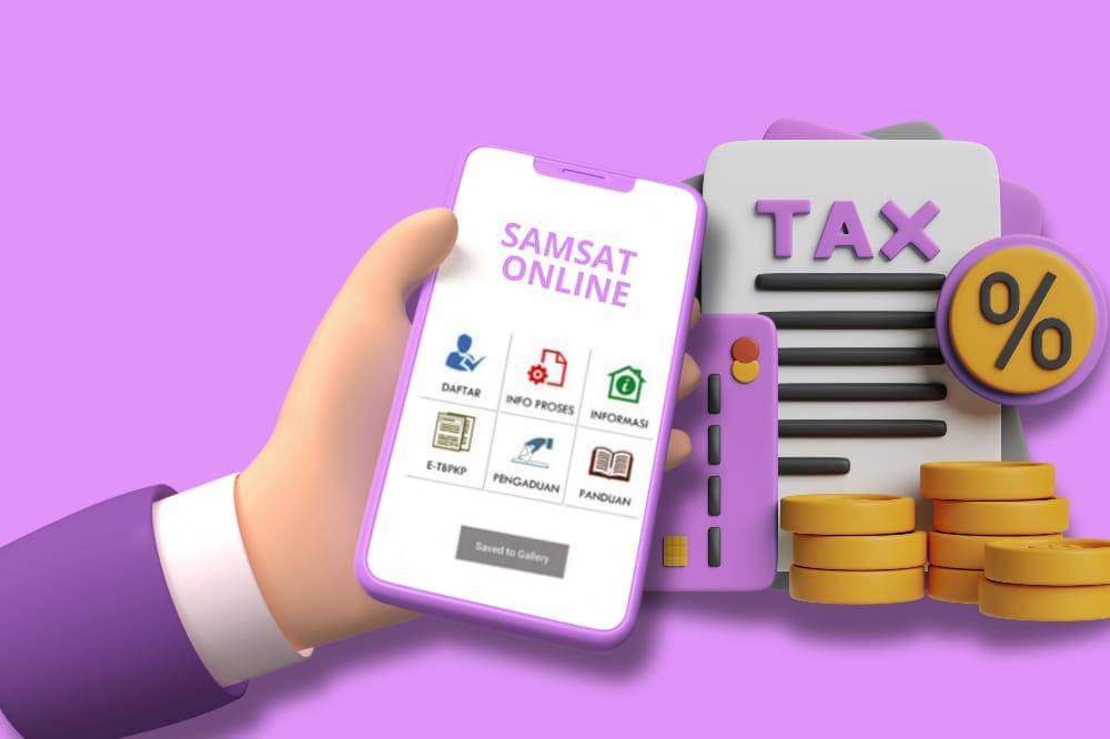 illustrasi samsat online