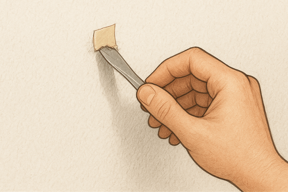 Cara Membersihkan Sisa Double Tape pada Dinding