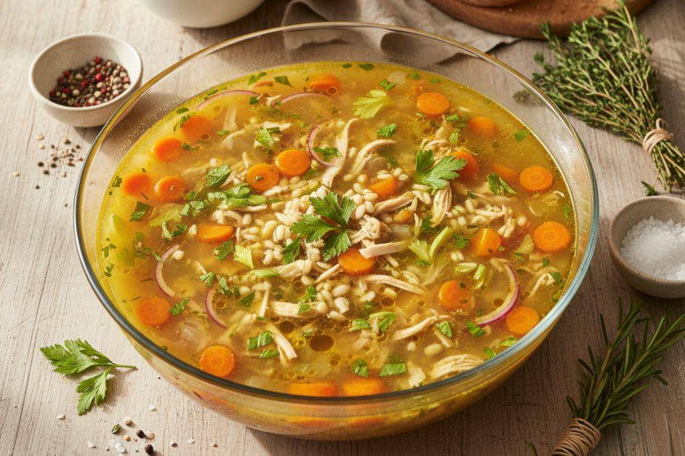 Resep Sup Ayam untuk Penuhi Nutrisi Ibu Menyusui, Lezat!