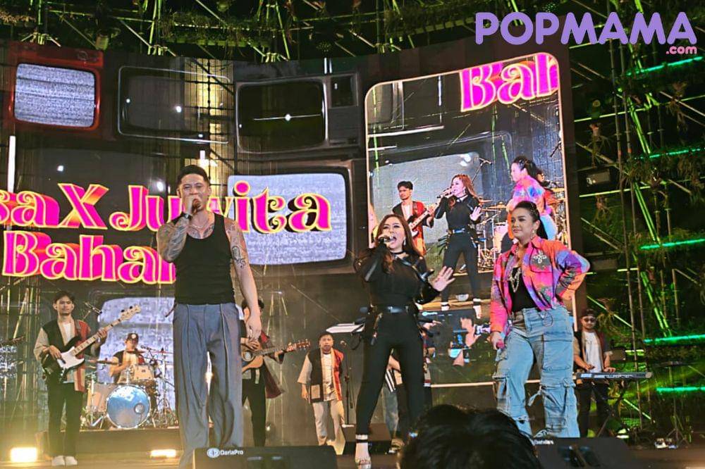 Anisa Bahar Duet dengan Suami Baru di Panggung Synchronize Fest 2025