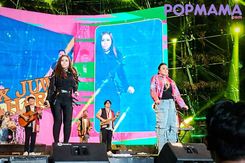 Anisa Bahar dan Juwita Bahar Goyang Bareng di Synchronize Fest 2025