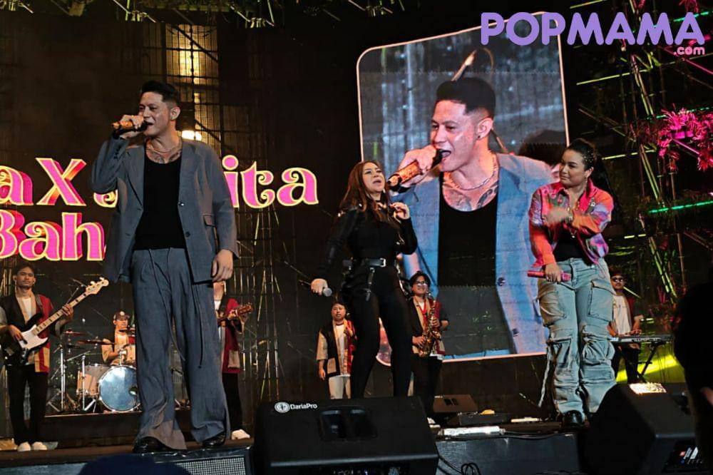 Anisa Bahar Duet dengan Suami Baru di Panggung Synchronize Fest 2025