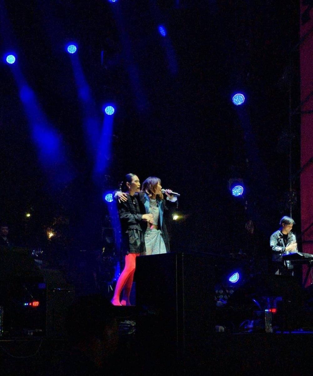 Potret Widi Vierratale dan Alika Islamadina di Synchronize Fest 2025