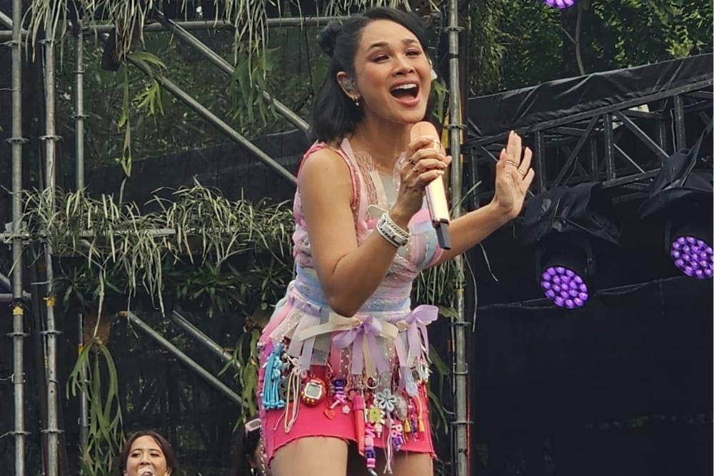 Potret Andien di Synchronize Fest 2025