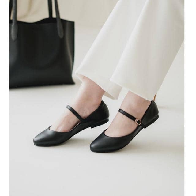 La Vita E Bella - Willow Mary Jane Flat Shoes