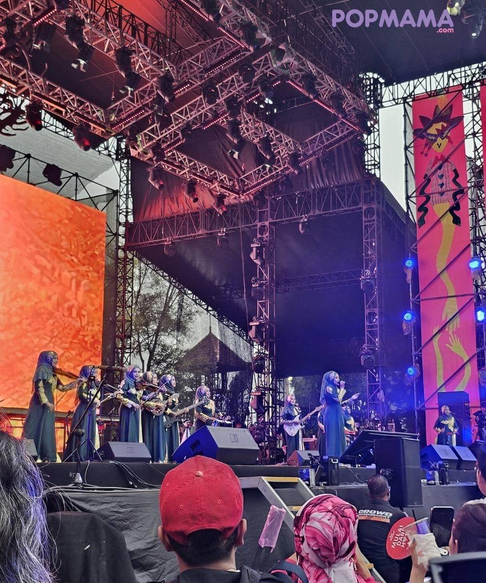 Penampilan Motherbank di Synchronize Fest 2025