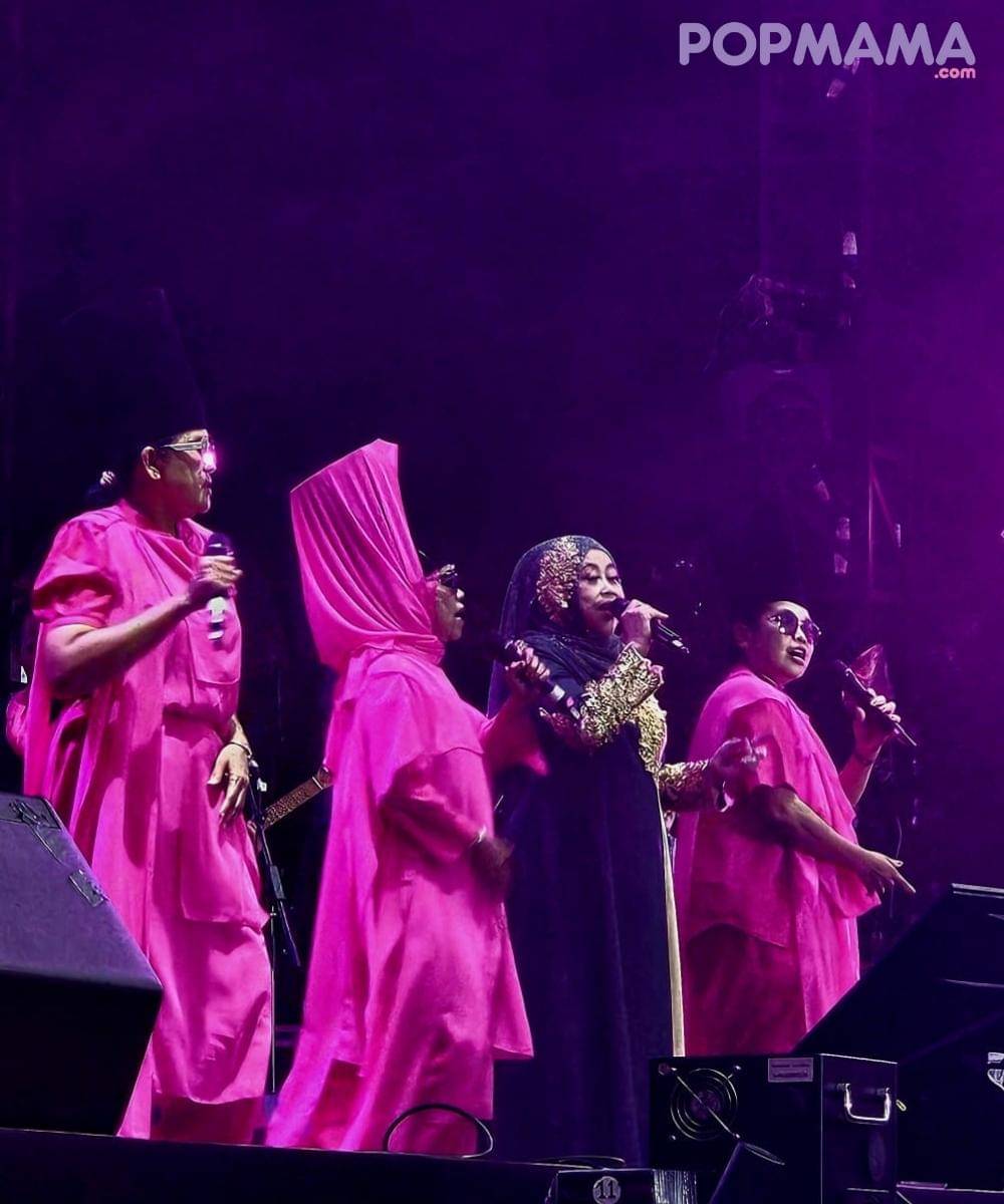 Potret Mother Bank & Nasida Ria di Synchronize Fest 2025, Unik tapi Kompak