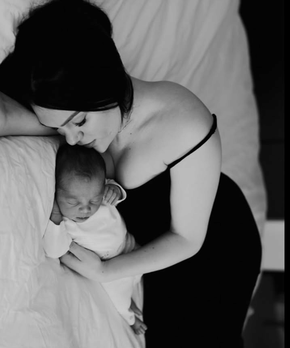 Momen Jessie J sehabis melahirkan Sky Colman