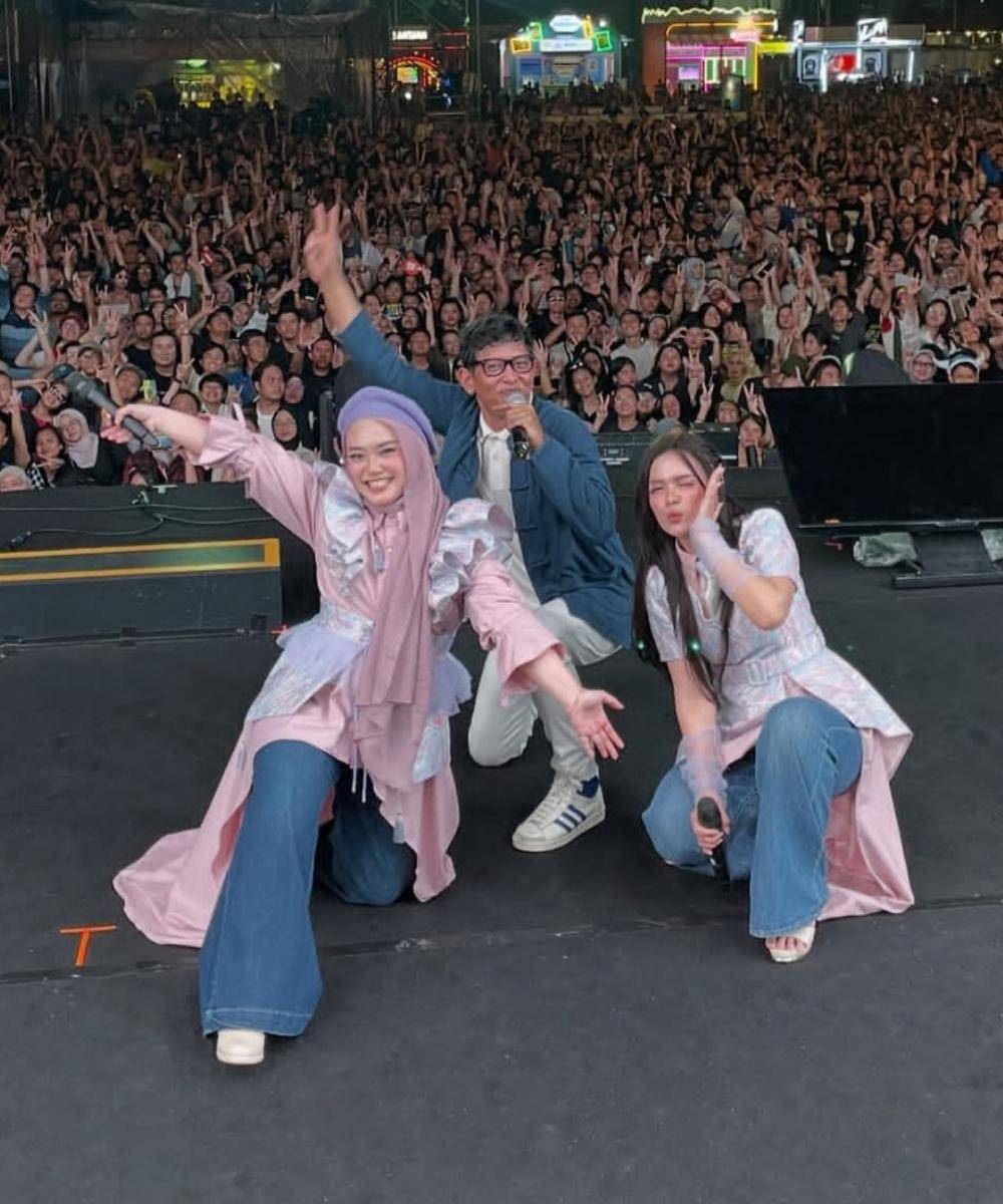 Potret Centil Era di Panggung Synchronize Fest 2025, Ada Aura Kasih!