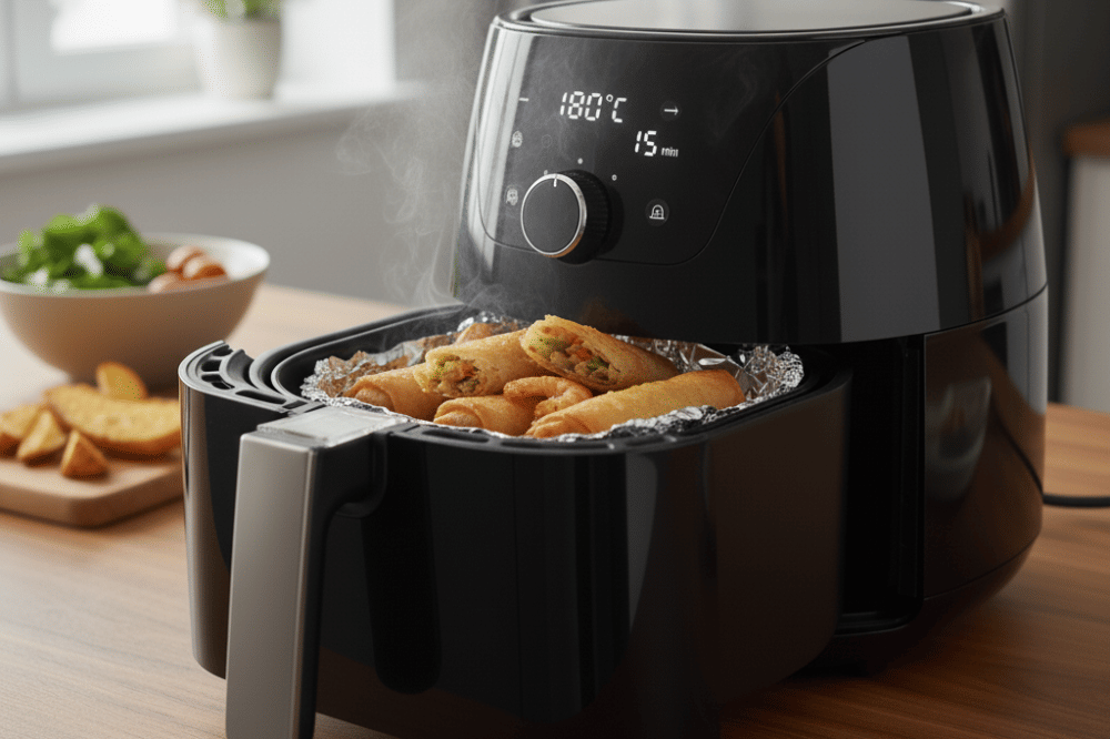 Apakah Bisa Memakai Aluminium Foil di Air Fryer?