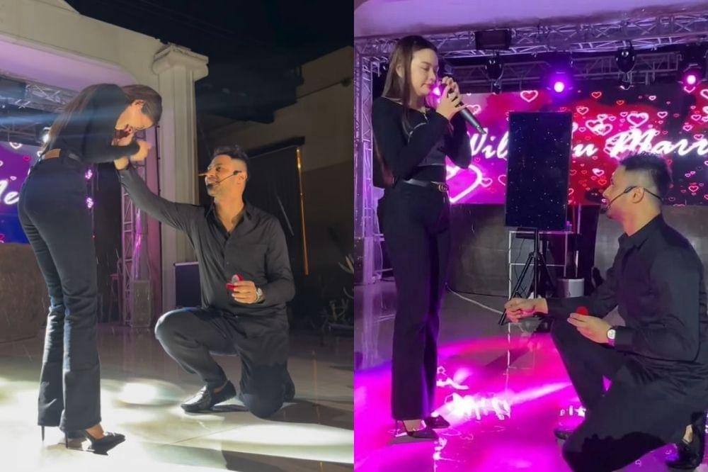 5 Seleb Ini Dapat Kejutan Lamaran di Atas Panggung