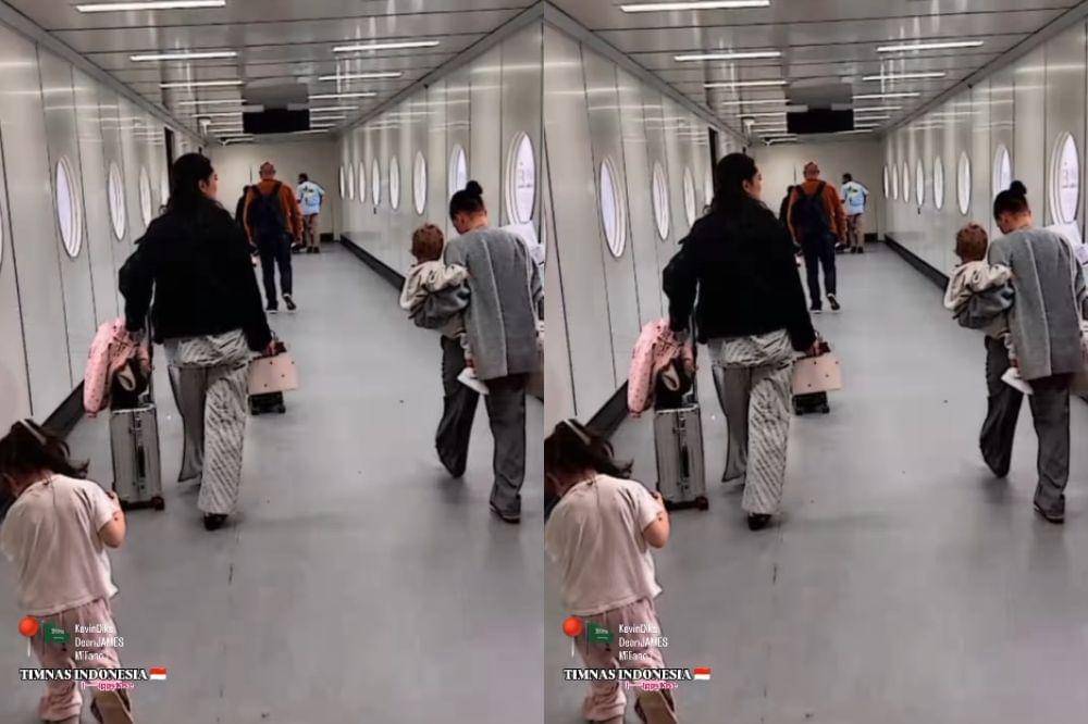 7 Foto WAGs dan Keluarga Pemain Timnas Jelang Pertandingan di Arab Saudi