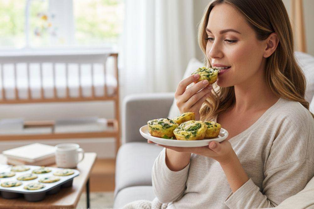 Mini Omelet Telur, Camilan Sehat untuk Ibu Melahirkan