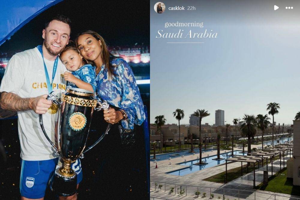 7 Foto WAGs dan Keluarga Pemain Timnas Jelang Pertandingan di Arab Saudi