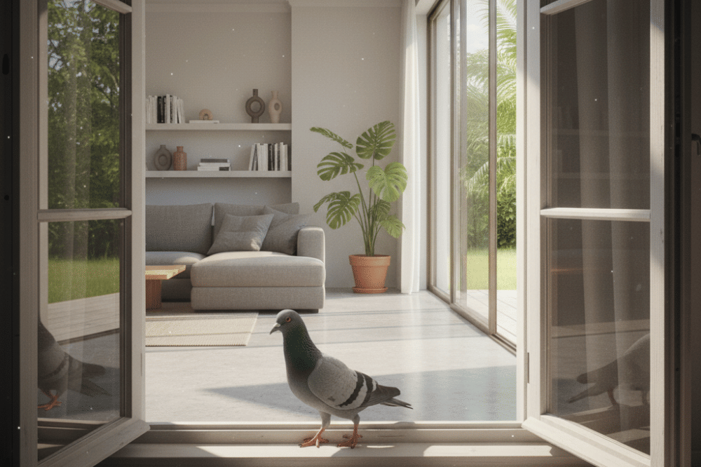 Arti Burung Merpati Masuk Rumah