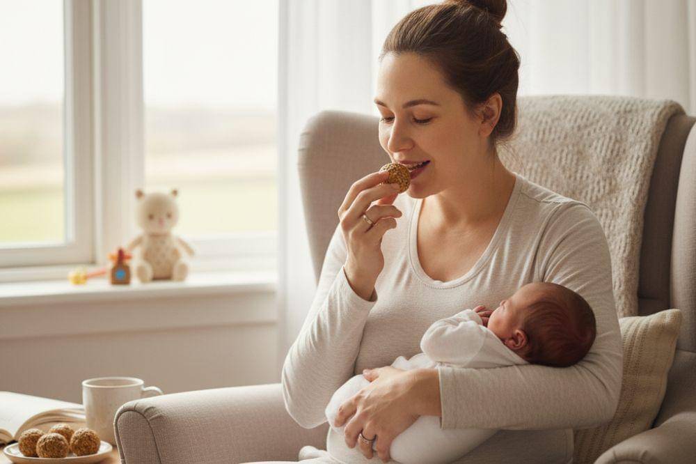 Resep Camilan Bola Oat Selai Kacang, Sumber Energi Ibu Menyusui