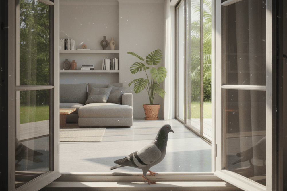 Arti Burung Merpati Masuk Rumah