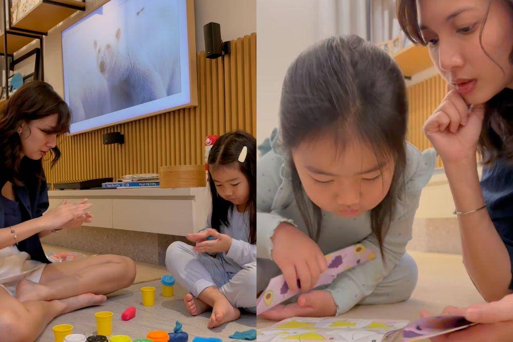 Momen Giana ajak Sheila main di rumahnya