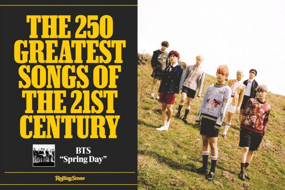 The 250 Greatest Songs of the 21st Century BTS