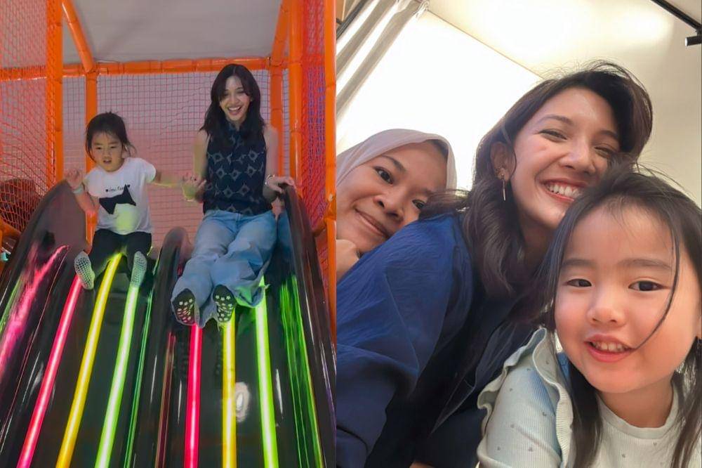 Momen seru Sheila ajak Gianna main