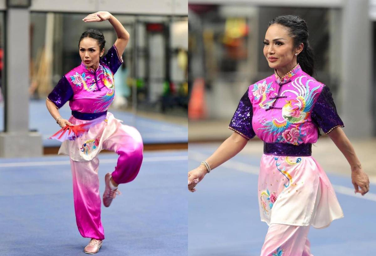 Kris Dayanti Tampil di Kejuaraan Wushu Dunia 2025, Wakili Indonesia